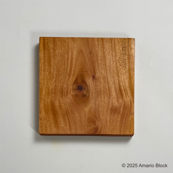 Mahogany Square Cutting Board 3cm Thick (S-Board Series) | Mahoni Cutting Board
