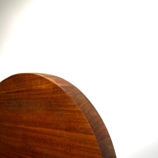 Teak Round Cutting Board 3cm Thick (S-Board Series) | Jati Cutting Board - Image 3