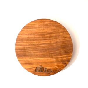 Teak Round Cutting Board 3cm Thick (S-Board Series) | Jati Cutting Board