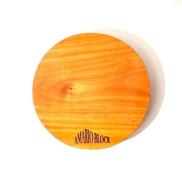 Mahogany Round Cutting Board 3cm Thick (S-Board Series) | Mahoni Cutting Board