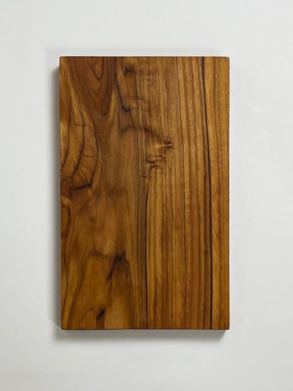 Teak Cutting Board 3cm Thick (S-Board Series) 20cm Width | Jati Cutting Board - Image 2
