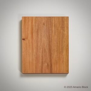 Mahogany Cutting Board 3cm Thick (S-Board Series) 25cm Width | Mahoni Cutting Board