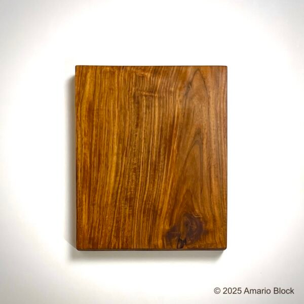 Teak Cutting Board 3cm Thick (S-Board Series) 25cm Width | Jati Cutting Board - Image 2